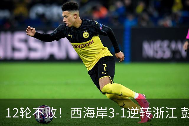 12轮不败！西海岸3-1逆转浙江 彭欣力传射内尔松双响建功
